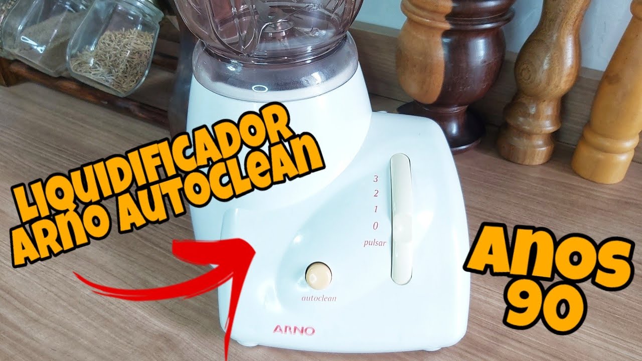 LIQUIDIFICADOR ARNO MODELO AUTOCLEAN ANOS 90.