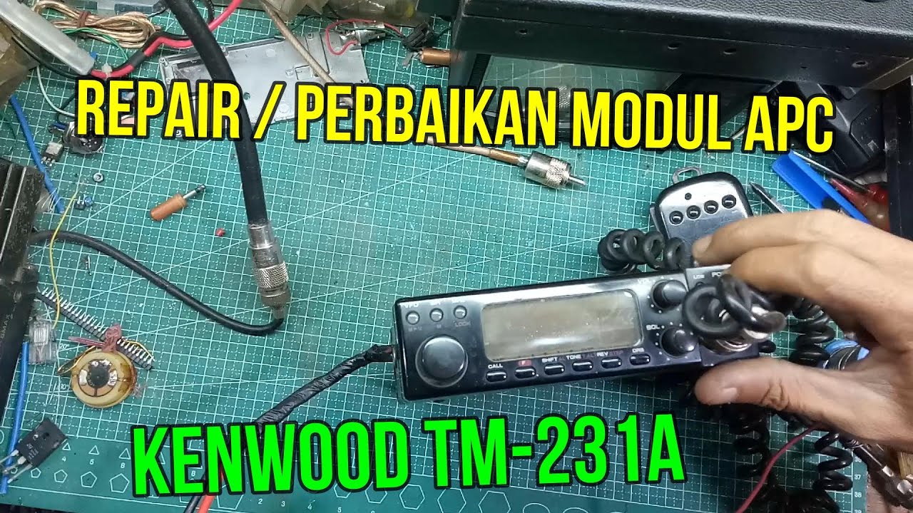 REPAIR KENWOOD TM-231A