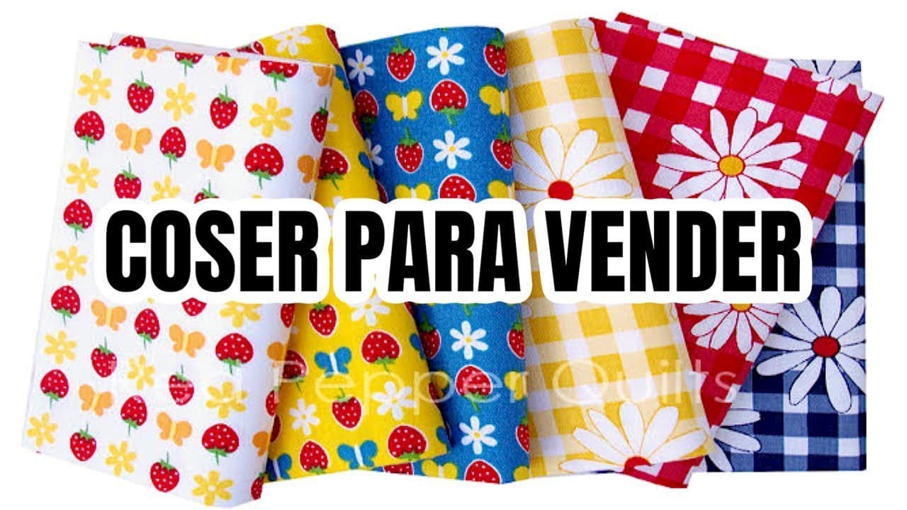 COSER PARA VENDER | 3 MANUALIDADES F&Aacute;CILES DE COSTURA CON RETAZOS DE TELA