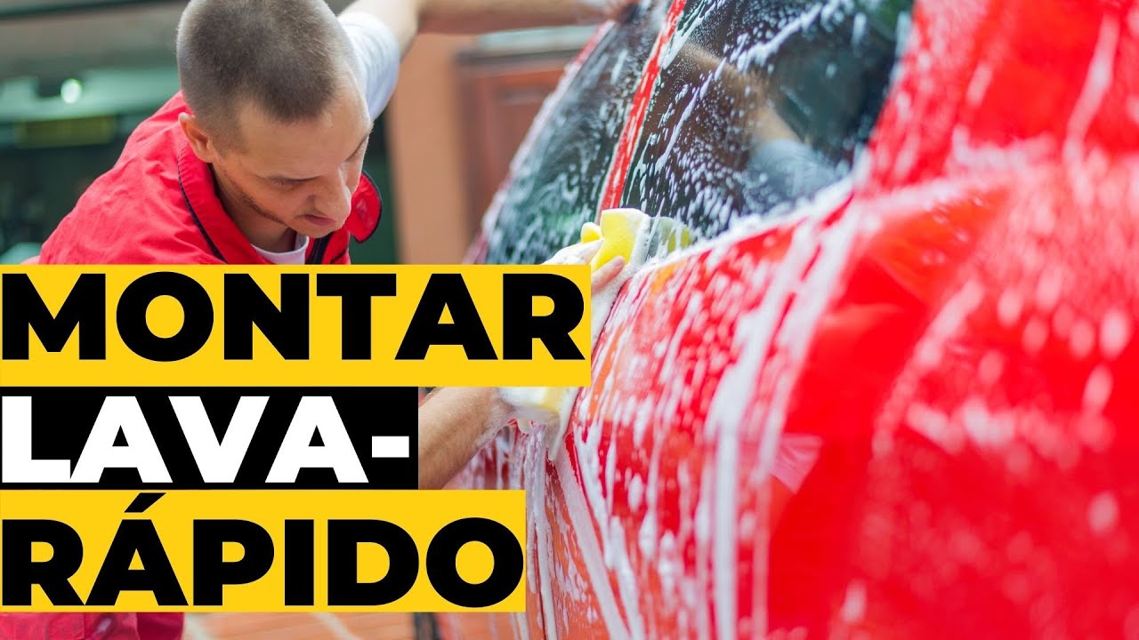 Como montar um lava rapido com pouco dinheiro/ Como montar um lava jatos de carro