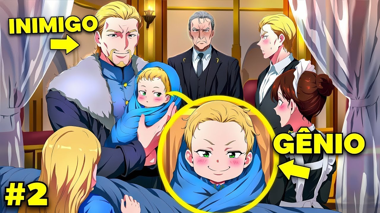 Quando Um Cara RENASCEU Como BEBÊ NOBRE Sendo NETO Do Maior INIMIGO! - Manhwa Recap