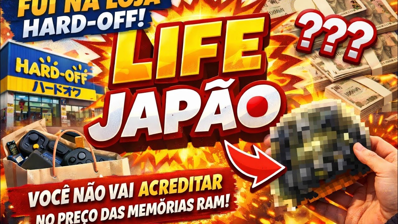 Hard off - Loja de usado no Japão -  Eletrônicos, eletrodomésticos, memórias RAM, Pc. etc.