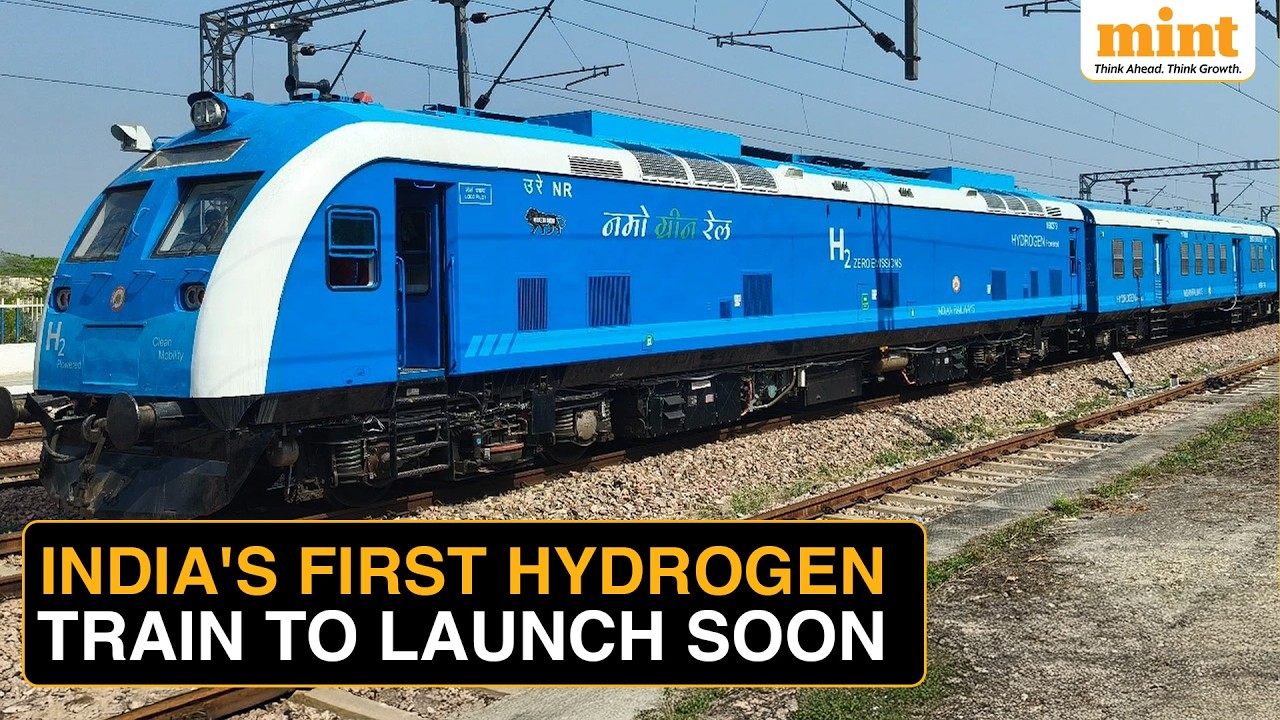 India's First Hydrogen-Powered Train To Begin Commercial Operations On July 17