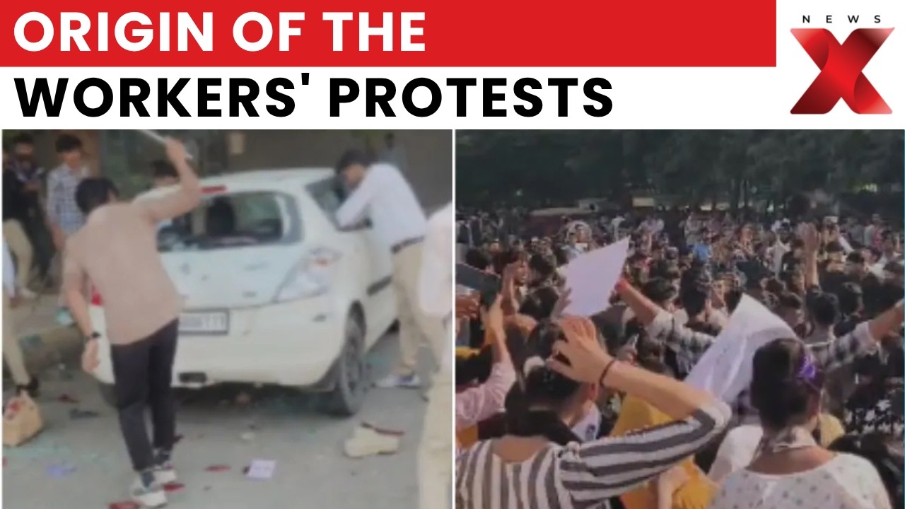 Origin of Workers&rsquo; Protests: How Manesar Strike Spread to Noida | Latest News | NewsX