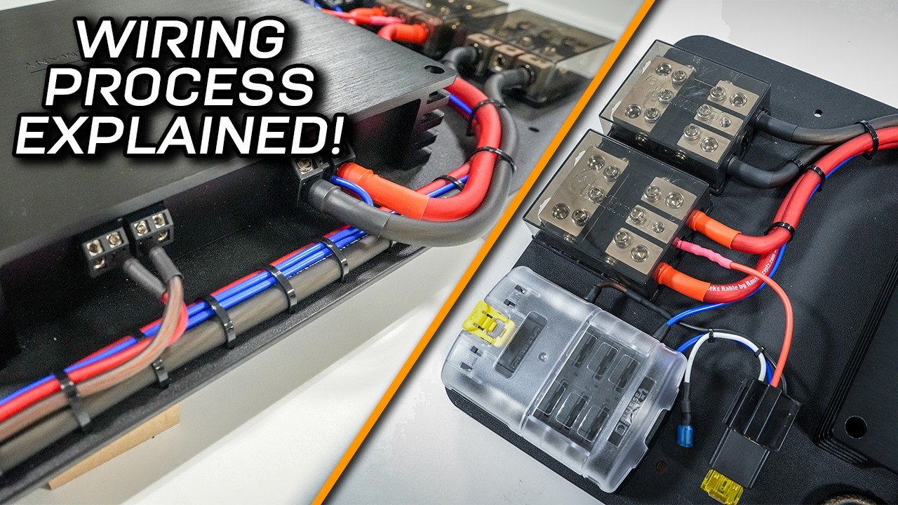 How To - Wire Amplifier Rack - Multiple Amps & Accessories!