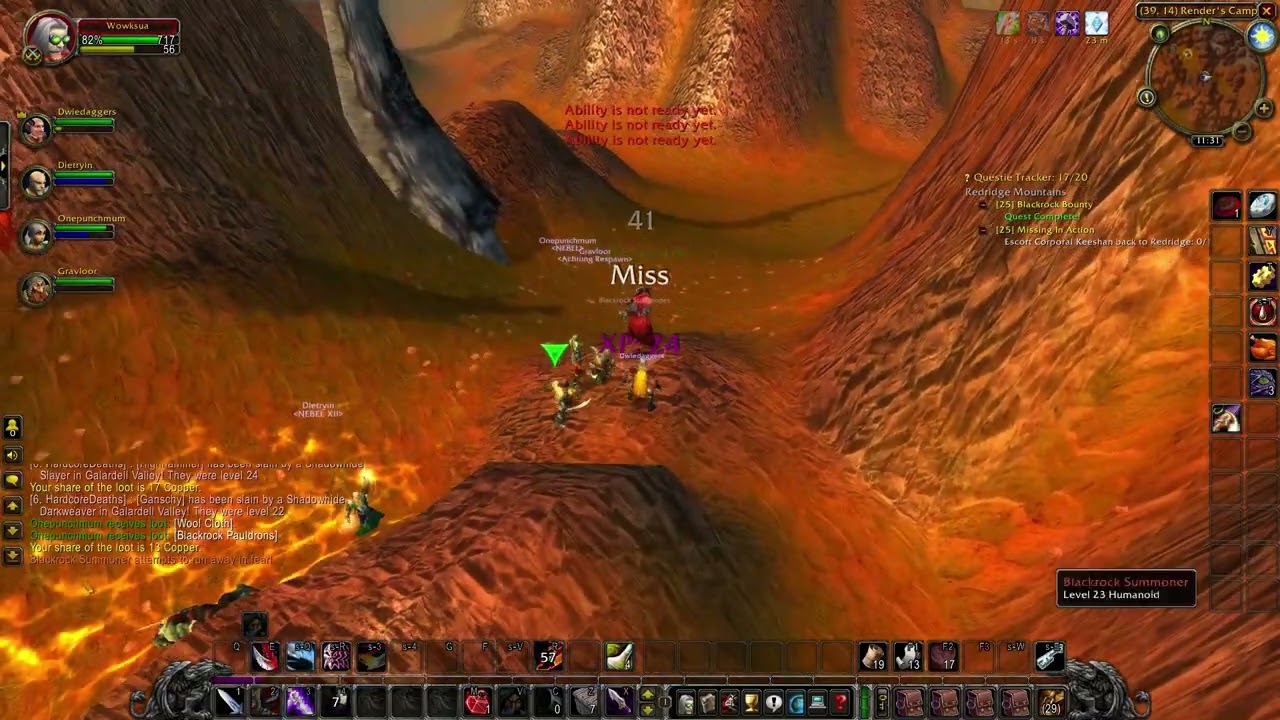 Missing In Action + Blackrock Bounty World of Warcraft