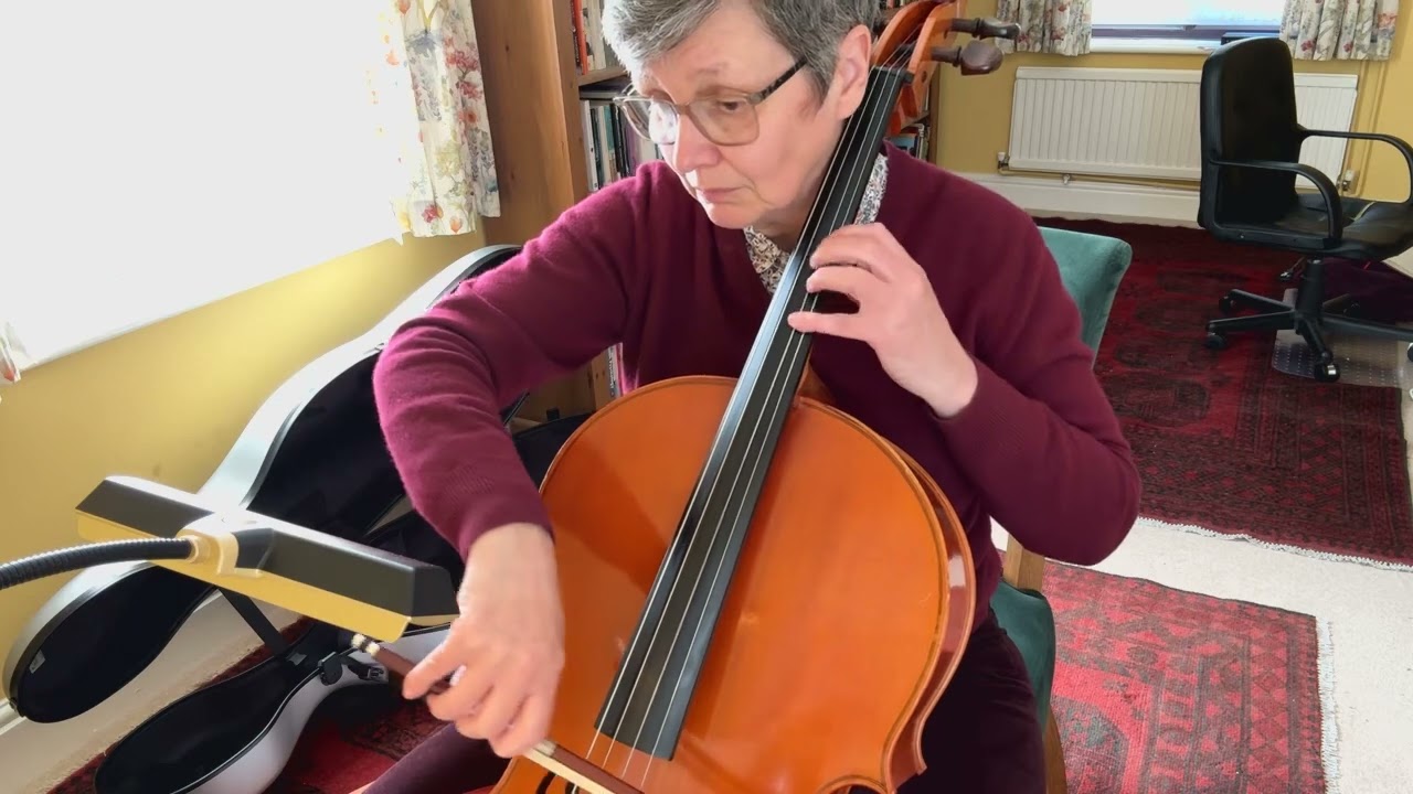 Bach Prelude progress - adult cello learner 5.5 years