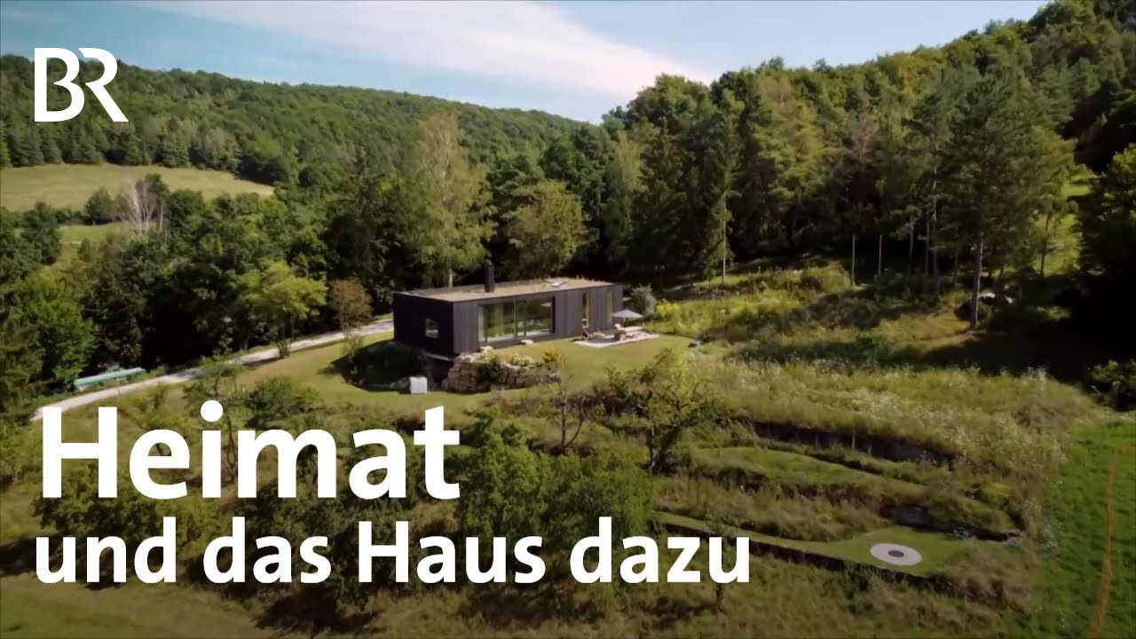Hausbau im Einklang mit Natur und Heimat: Modernes Haus mit Erdkeller | Raus aufs Land | BR