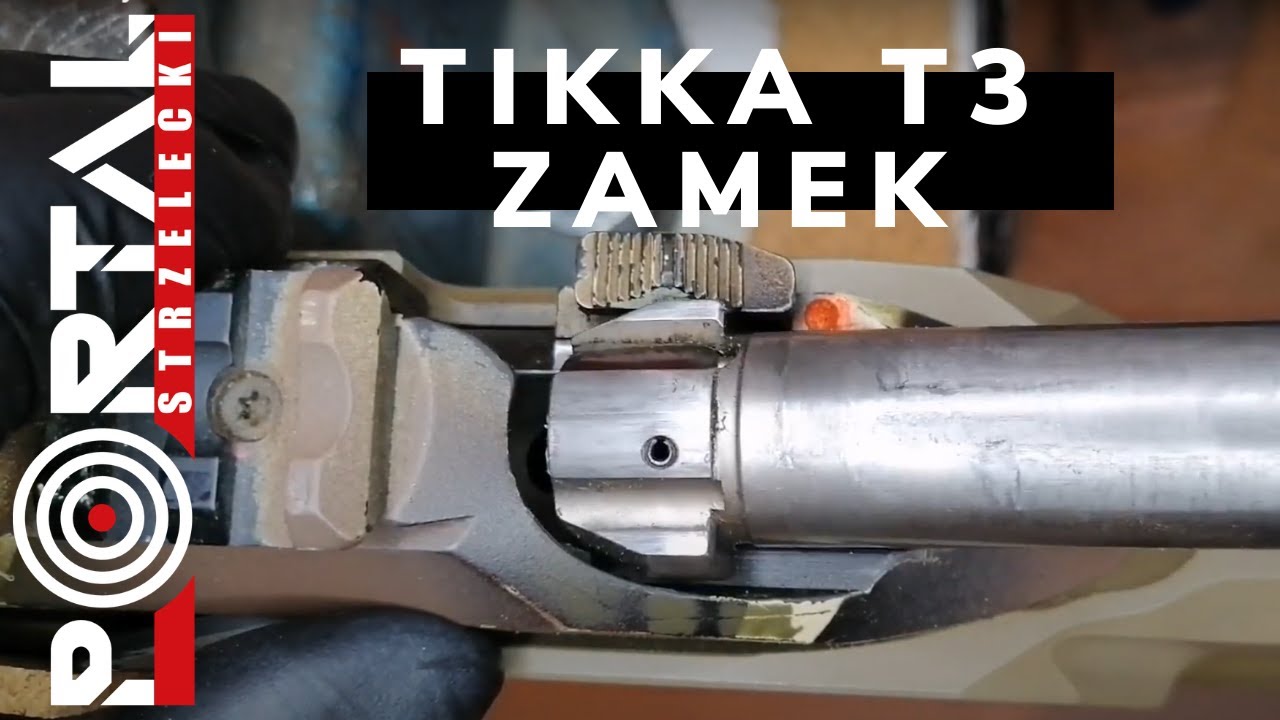 Jak rozłożyć zamek do Tikki T3. How to disassemble Tikka T3 Rifle Bolt