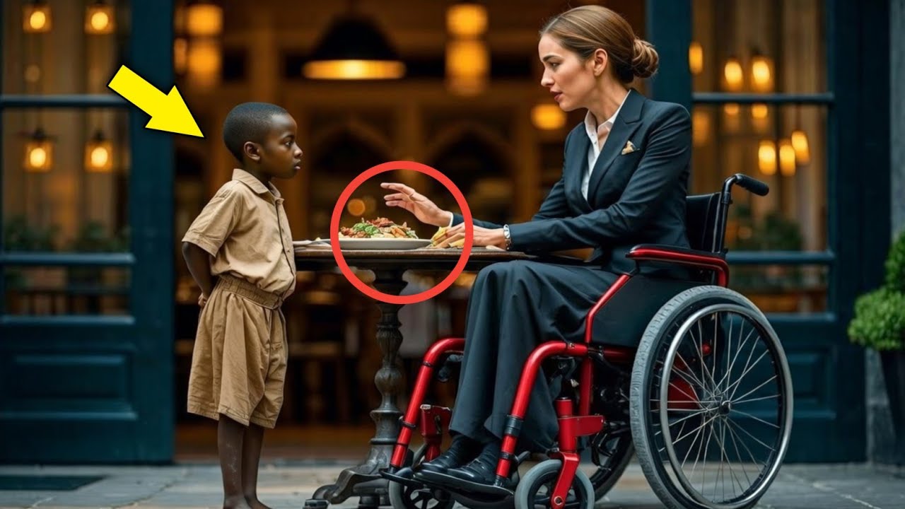 Black Boy Tells Paralyzed Millionaire: “I’ll Heal You for Leftovers” — She Laughs, Then Changes
