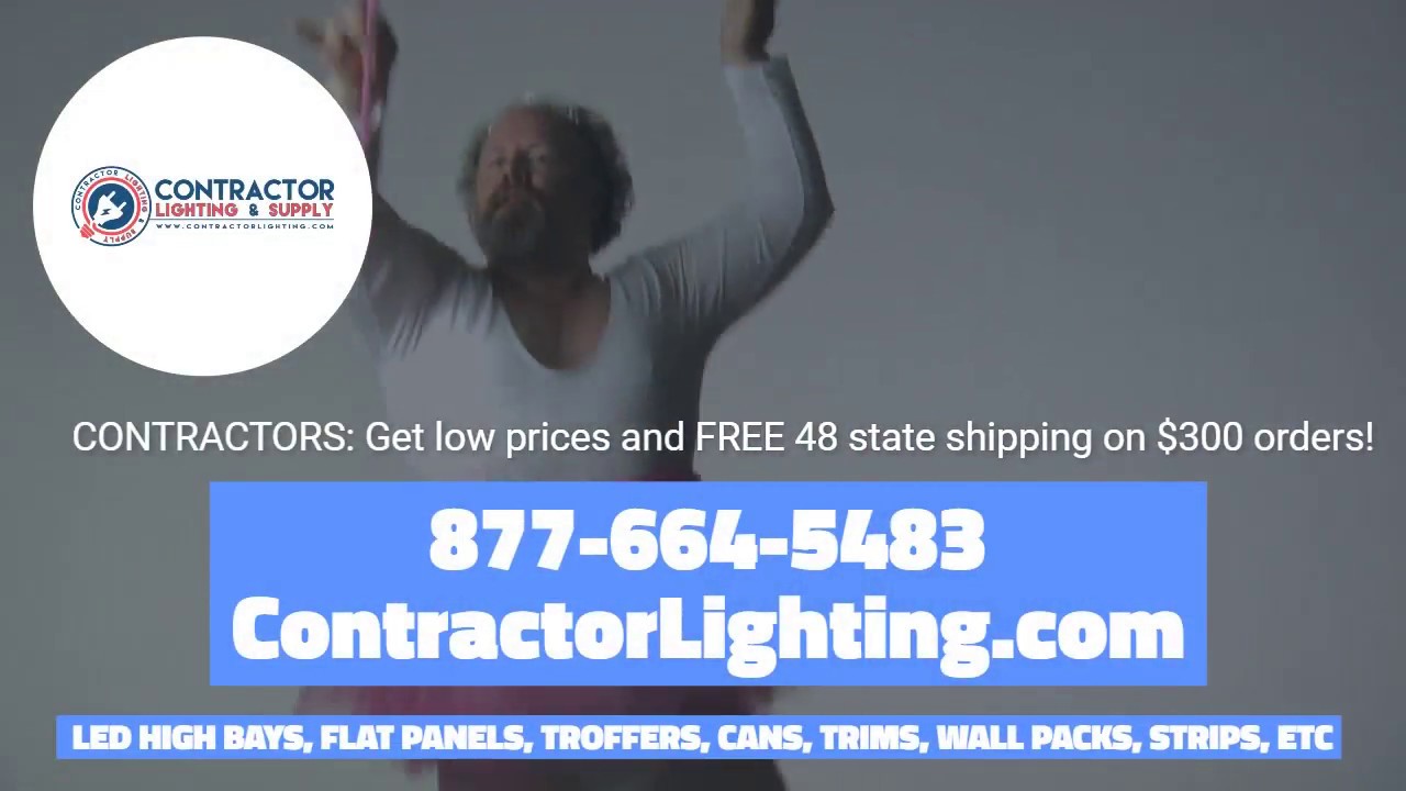 Contractor Lighting and Supply: LED Flat Panels, High Bays, Cans, Trims, Floods
