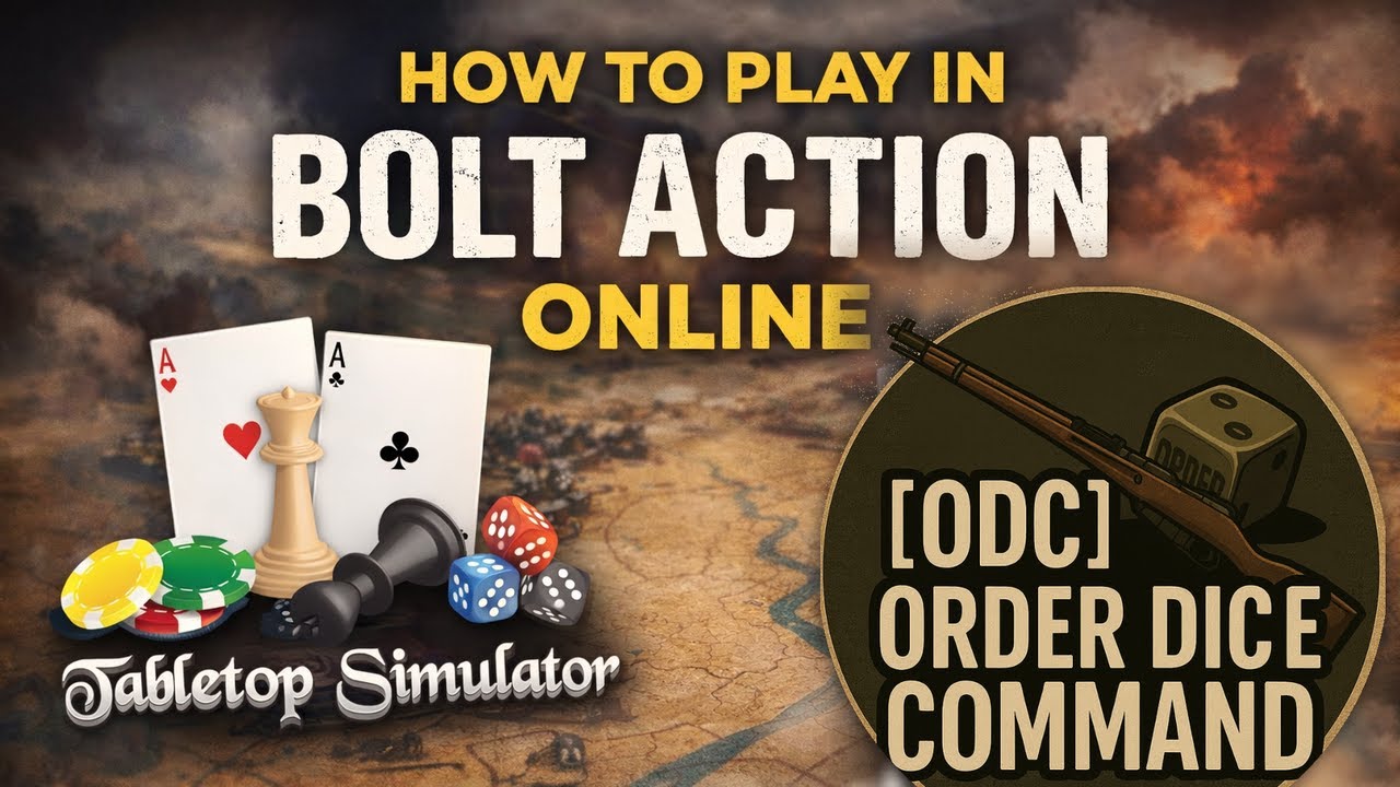 [RU] How to play in Bolt Action online (in TTS)