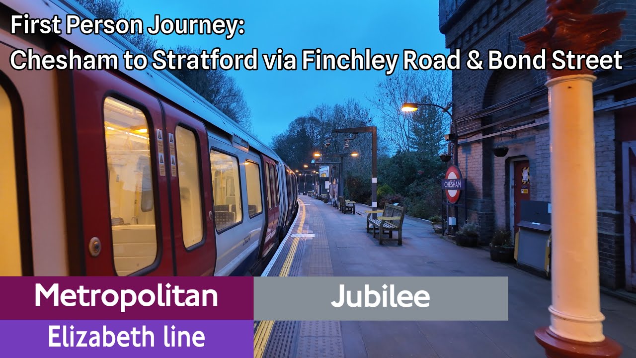 First Person Journey: Chesham to Stratford via Finchley Road & Bond Street