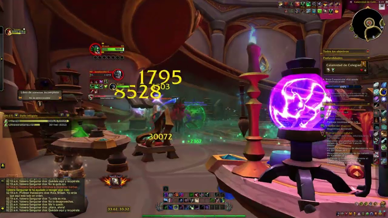 Calamidad del colegiado: Facultad del Miedo - World of Warcraft: Midnight