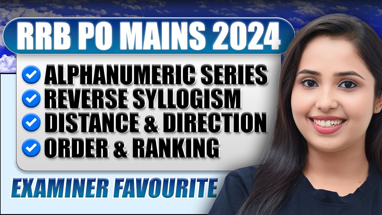 IBPS RRB PO MAINS REASONING || MISCELLNEOUS RRB PO MAINS 2024 || SMRITI SETHI