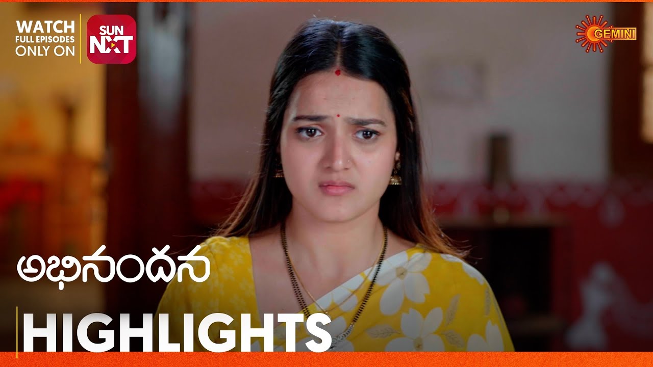 Abhinandana - Highlights of the day | Watch full EP only on Sun NXT | 23 Jan 2026 | Gemini TV