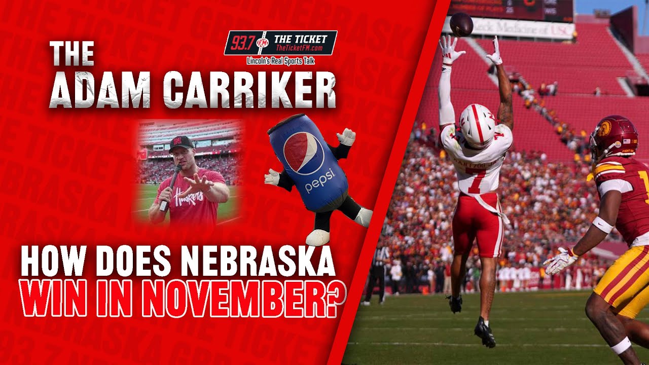 Adam Carriker Tries to Solve the November Riddle for Nebraska Football #huskers #gbr