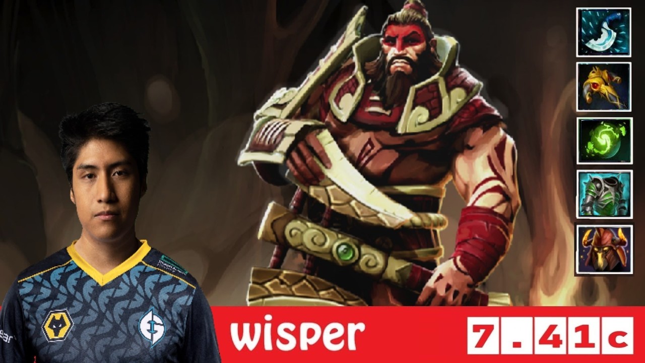 [DOTA 2] Wisper BEASTMASTER [LGD vs NAVI] [EWC QUALIFIER] [7.41c]