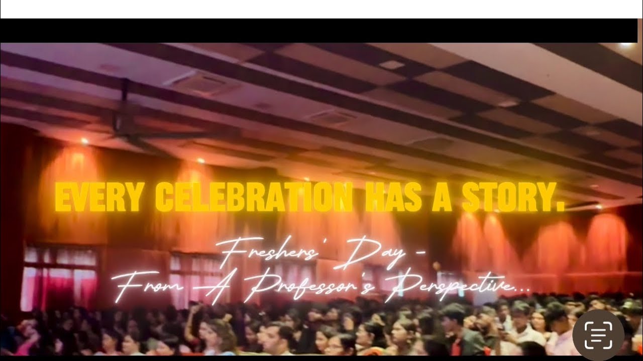 Behind Every Successful College Event | Freshers&rsquo; Day 2026 | A Professor&rsquo;s Perspective ✨ 