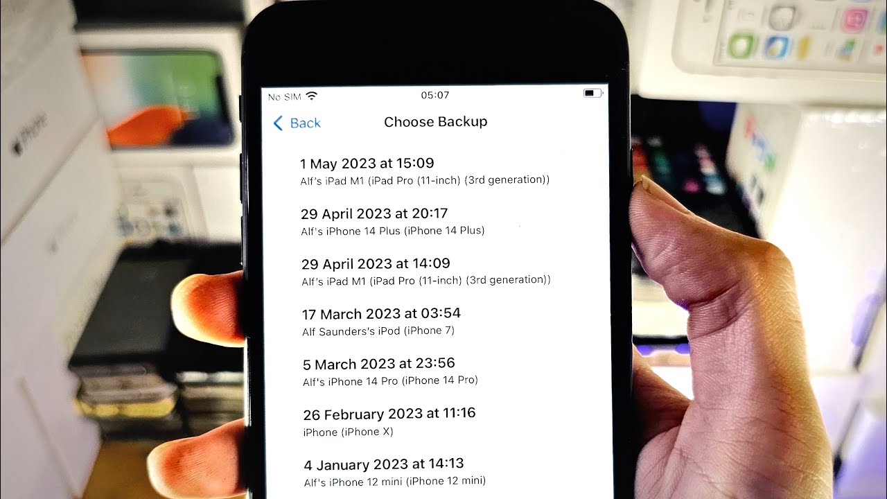Как получить доступ к старым резервным копиям на любом iPhone! (локально/iCloud)