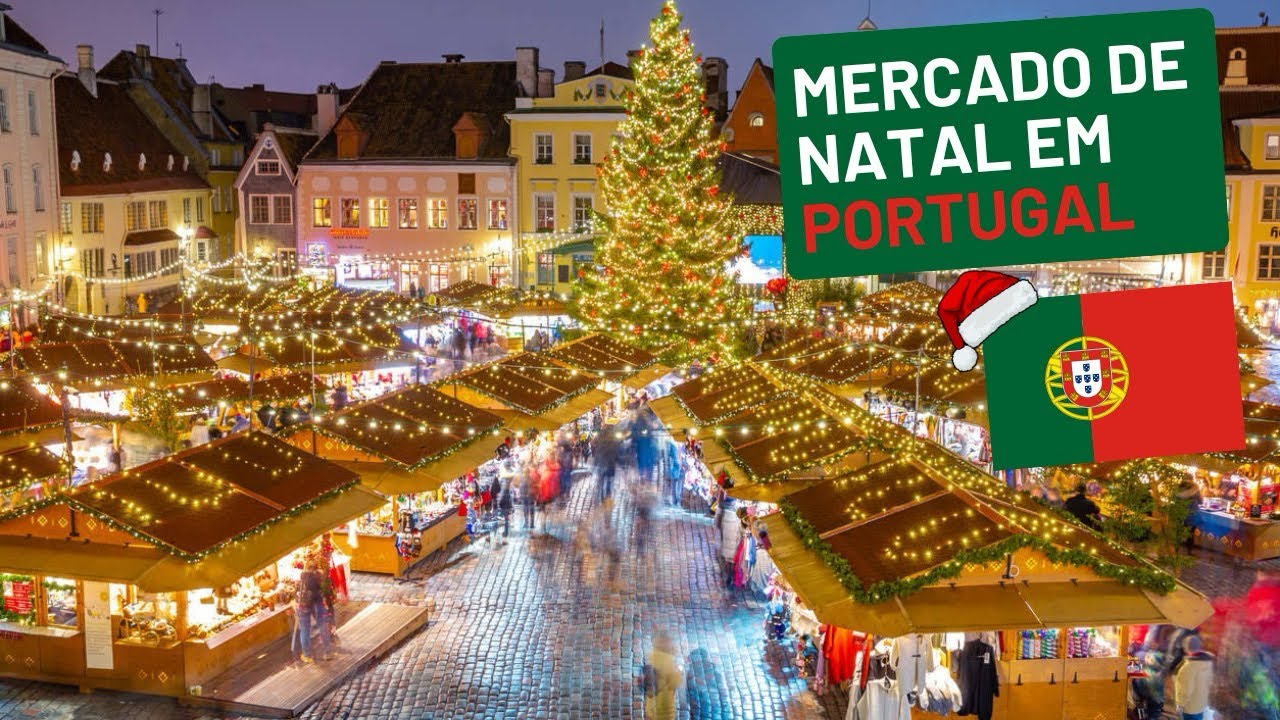 MERCADO DE NATAL EM PORTUGAL - EXPLORANDO AS RUAS DE COIMBRA.