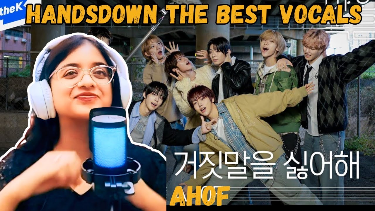 HANDSDOWN THE BEST VOCALIST OF 5TH GEN|🔥😍 Reacting to AHOF's Beyond The Studio LIVE Vocals (1theK)