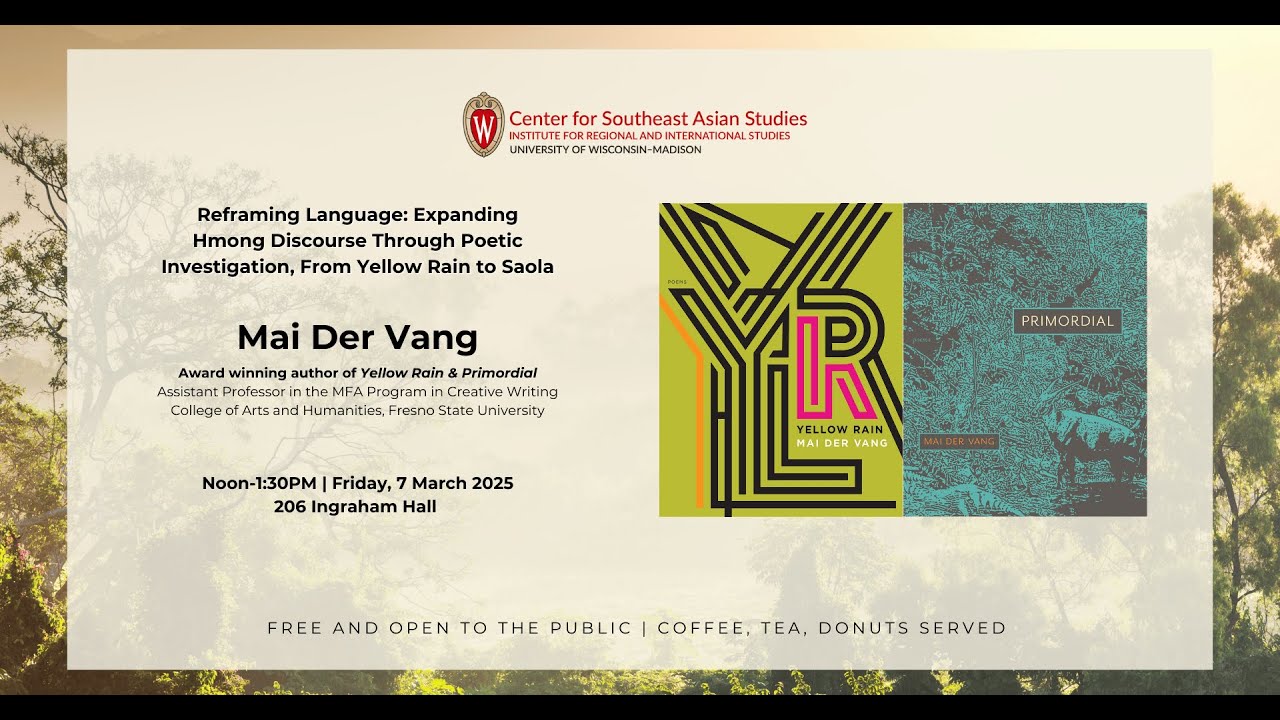 Friday Forum: Mai Der Vang