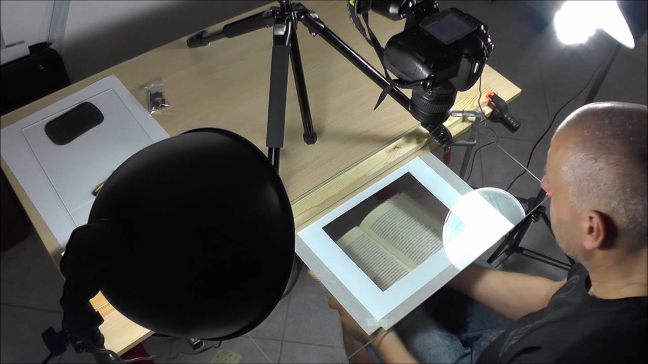 DIY DSLR Camera Based Book Scanner with NIKON D300 & Scan Tailor