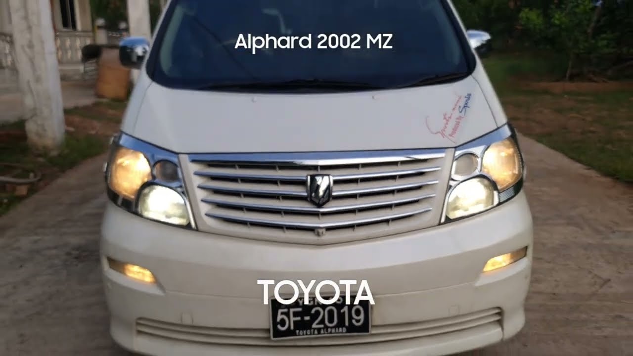 Toyota alphard 2002 review myanmar #car #carreview #ytshinekhant #toyotaalphard