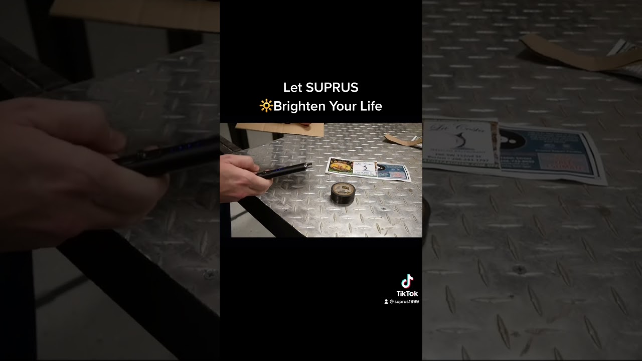 SUPRUS🔥is Always Strong♾Extraordinary #suprus #lighter #candle #onlineshopping #gift #fyp