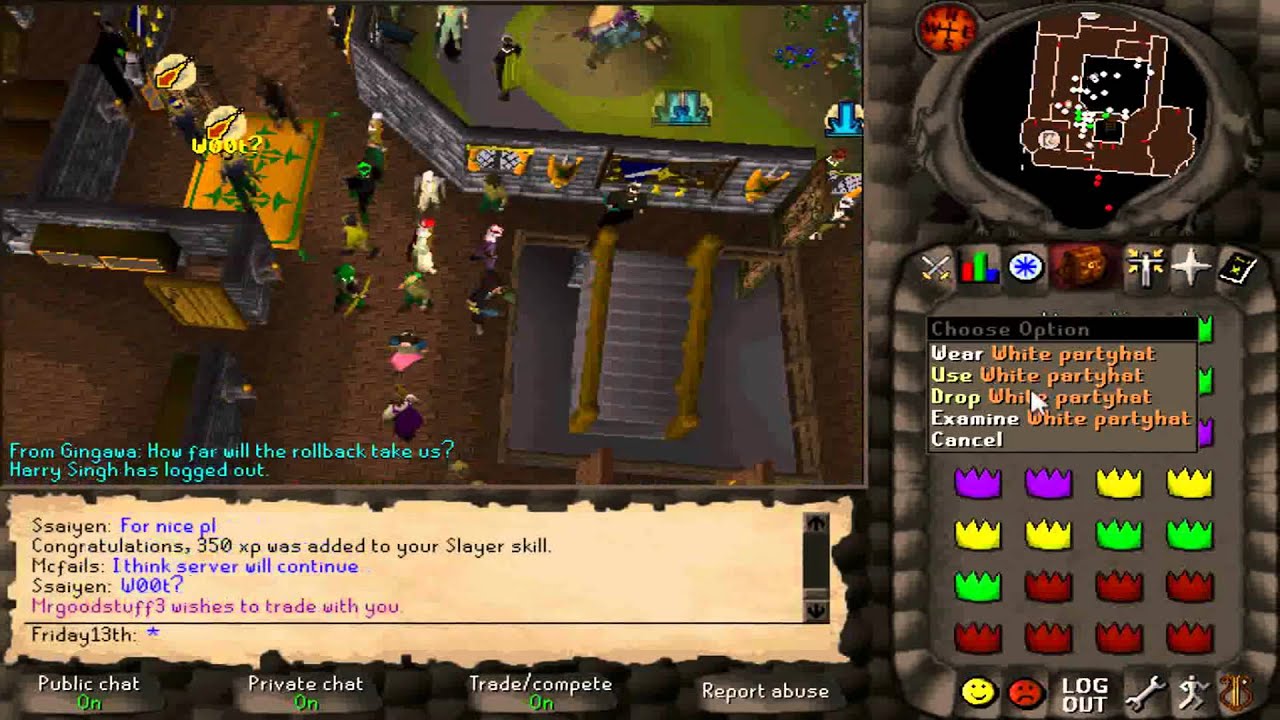 Project RS06 -The Partyhat Dupe (Feb-7-2013)