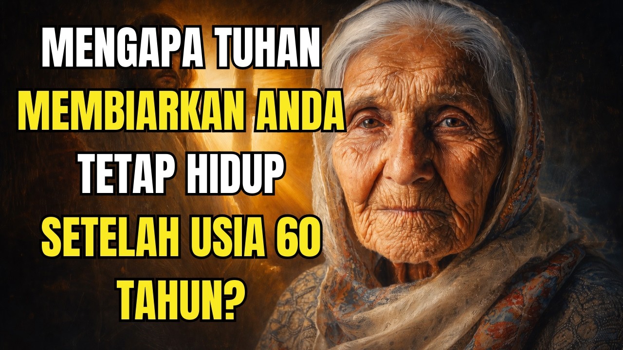 Mengapa Tuhan membiarkan Anda tetap hidup setelah usia 60 tahun — pesan langsung dari Firman Tuhan