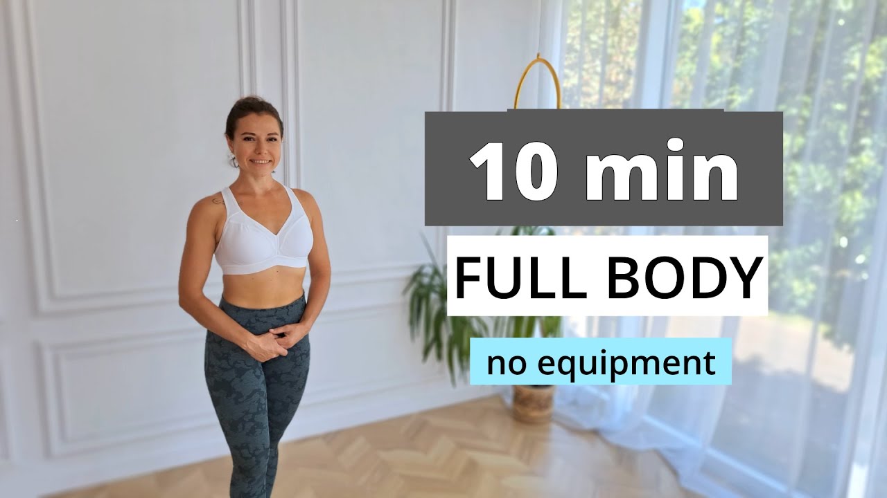 10 MIN FULL BODY Workout for Beginners / No Equipment / No Repeat/ Home Workout