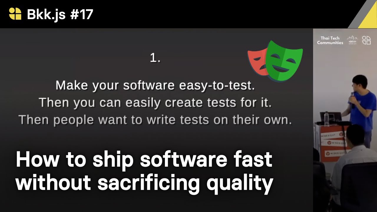 พัฒนาซอฟต์แวร์อย่างรวดเร็ว โดยยังคงคุณภาพ ด้วย Black Box Testing - Thai Pangsakulyanont