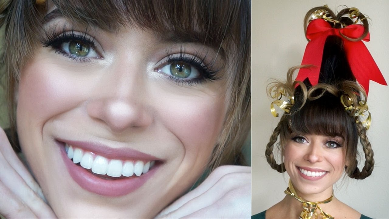 Cindy Lou Who Makeup Tutorial