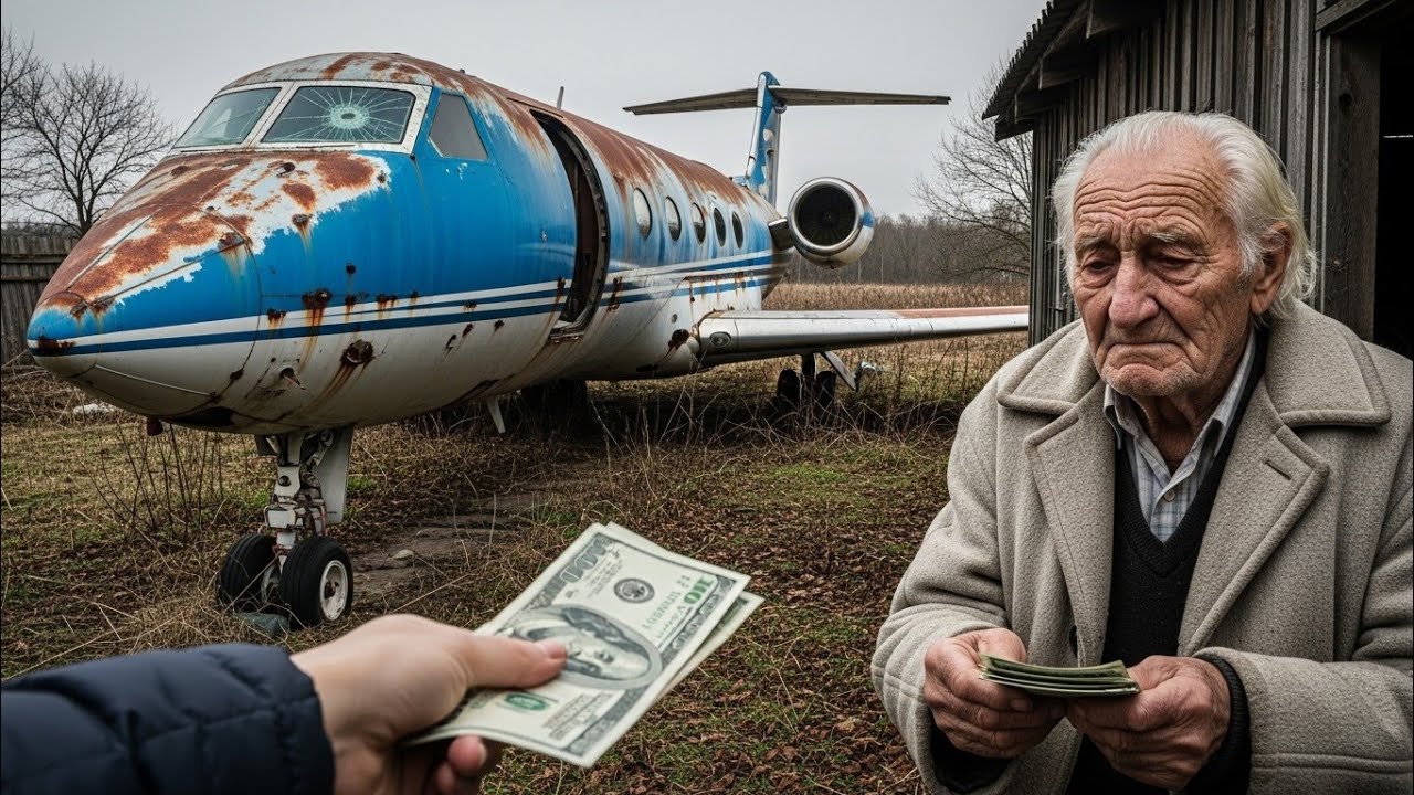 I Bought an Abandoned Private Jet for ONLY $600! Grandpa Sold Me His Private Jet (Full Restoration)