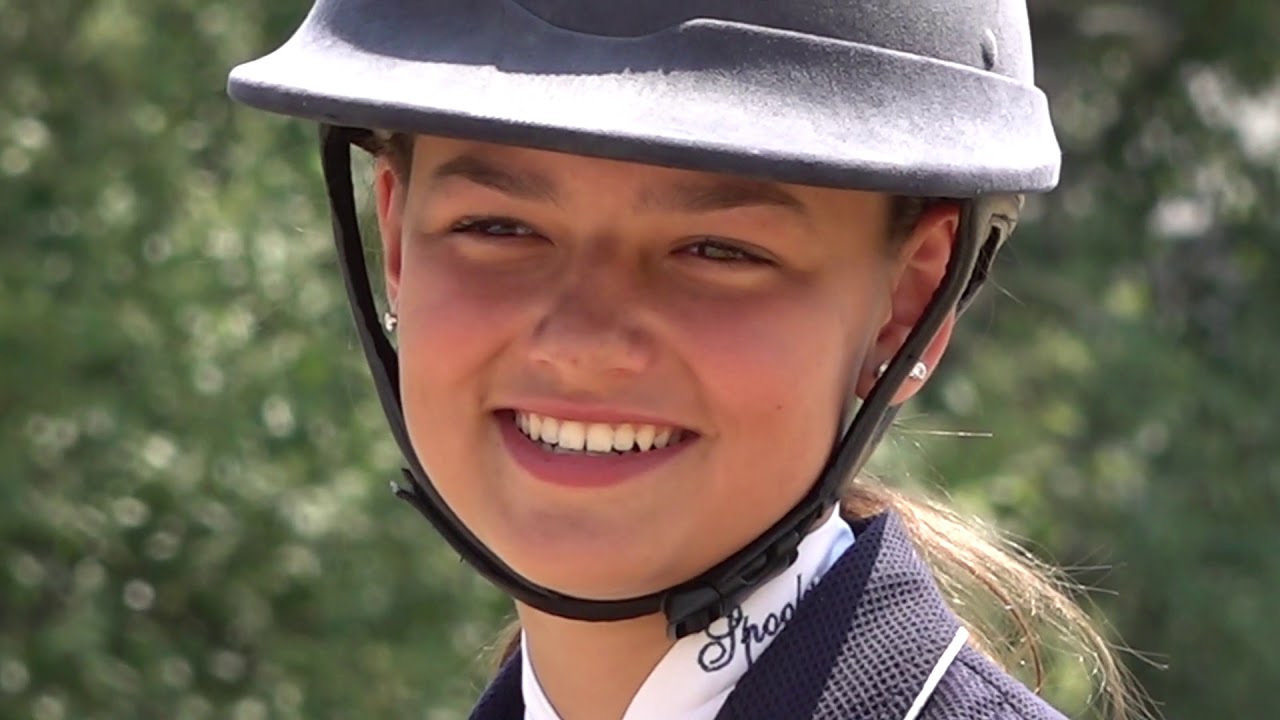 Julie Thielen Goldenes Reitabzeichen Saarlandmeisterschaften Heiligenwald 15.7.2018