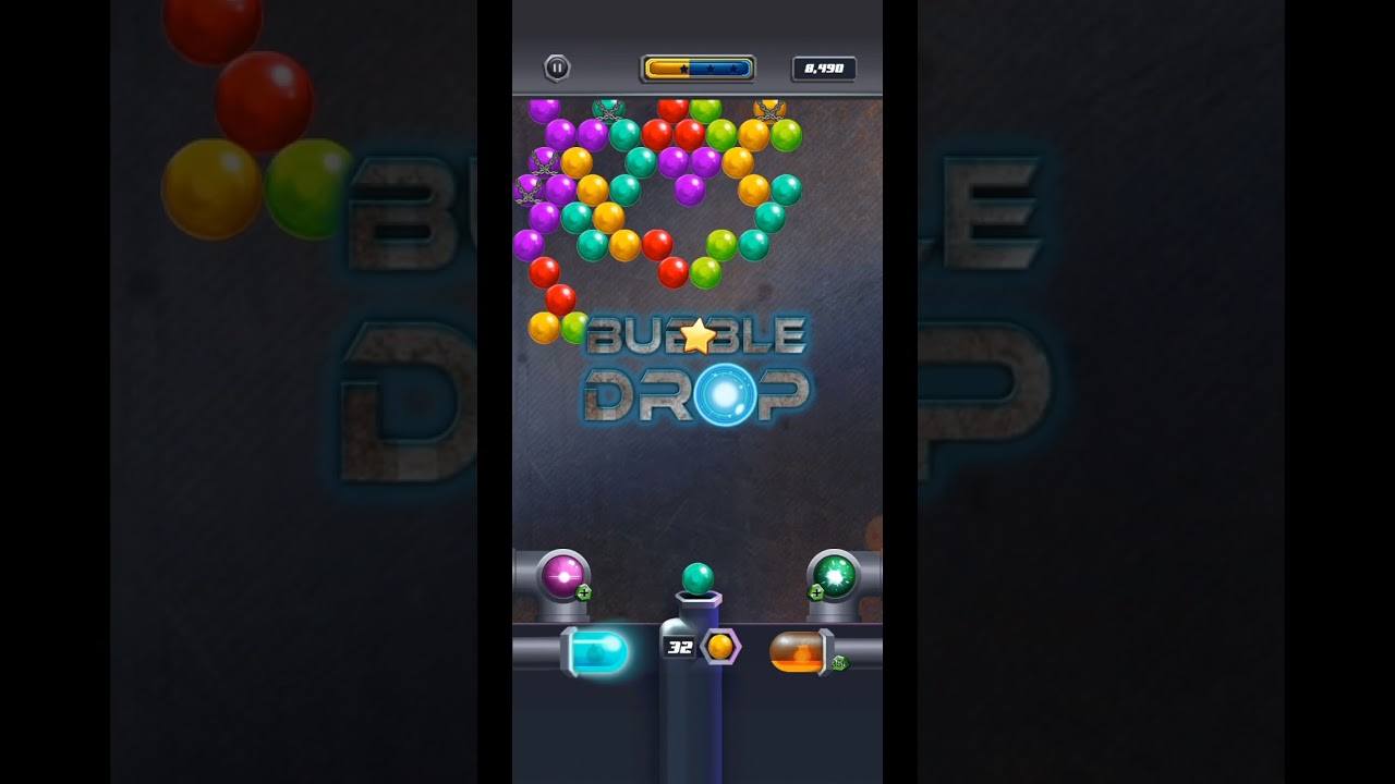 bubble shoot game high level