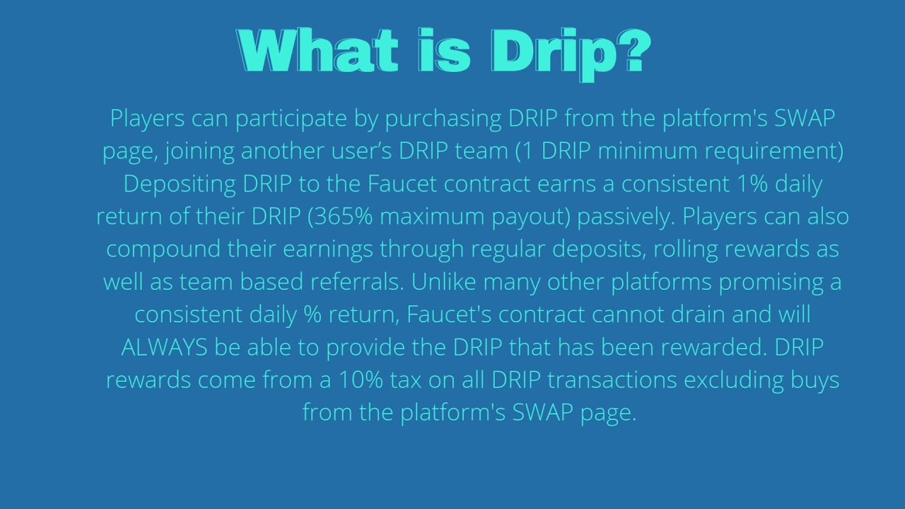 What is Drip Network?