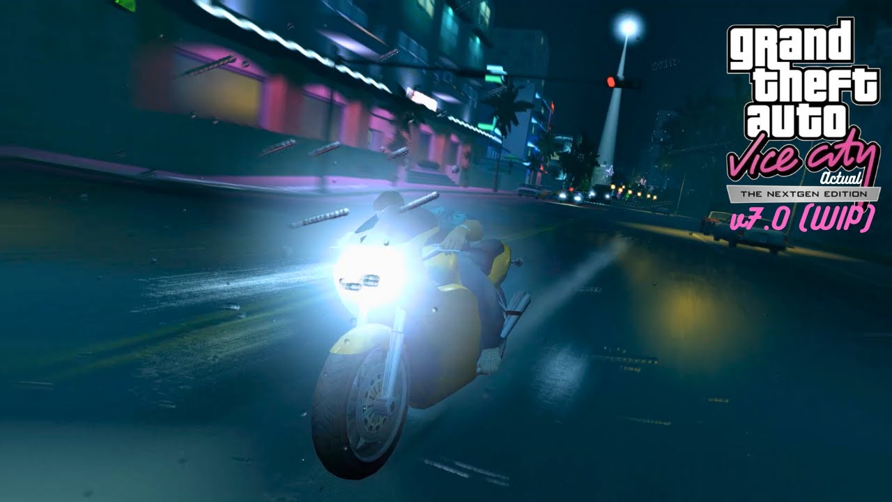 GTA Vice City: The Actual NextGen Edition Modpack Showcase #18 (v7.0 WIP Showcase #10)