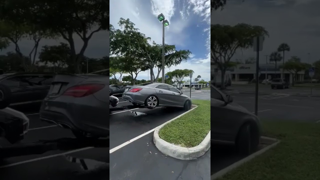 Mercedes benz drives off repo tow truck #repo #repossession #shorts