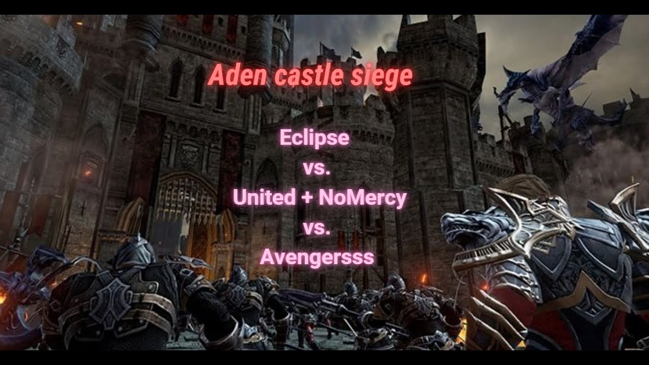 [Lineage 2 Revolution] 31.01.2026 Aden castle siege. Eclipse vs. United+NoMercy vs. Avengerss