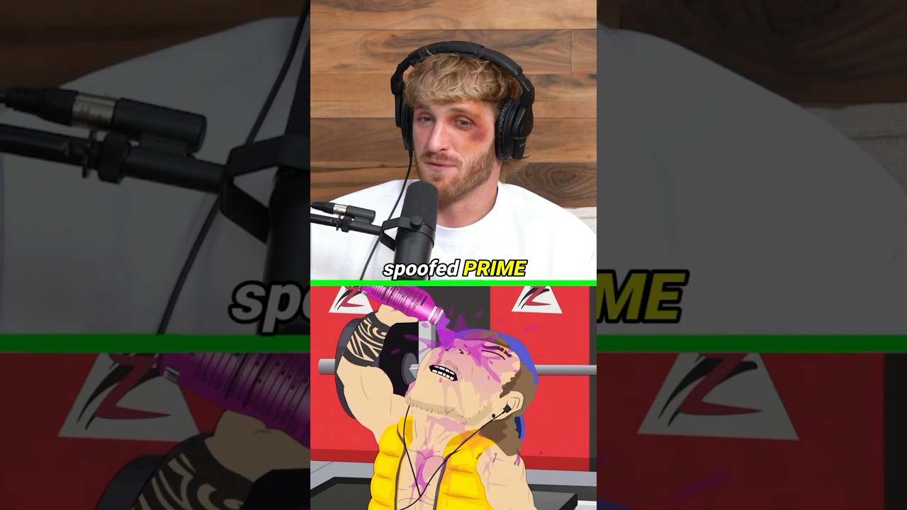 💦 Logan Paul Reacts To South Park&rsquo;s PRIME Spoof
