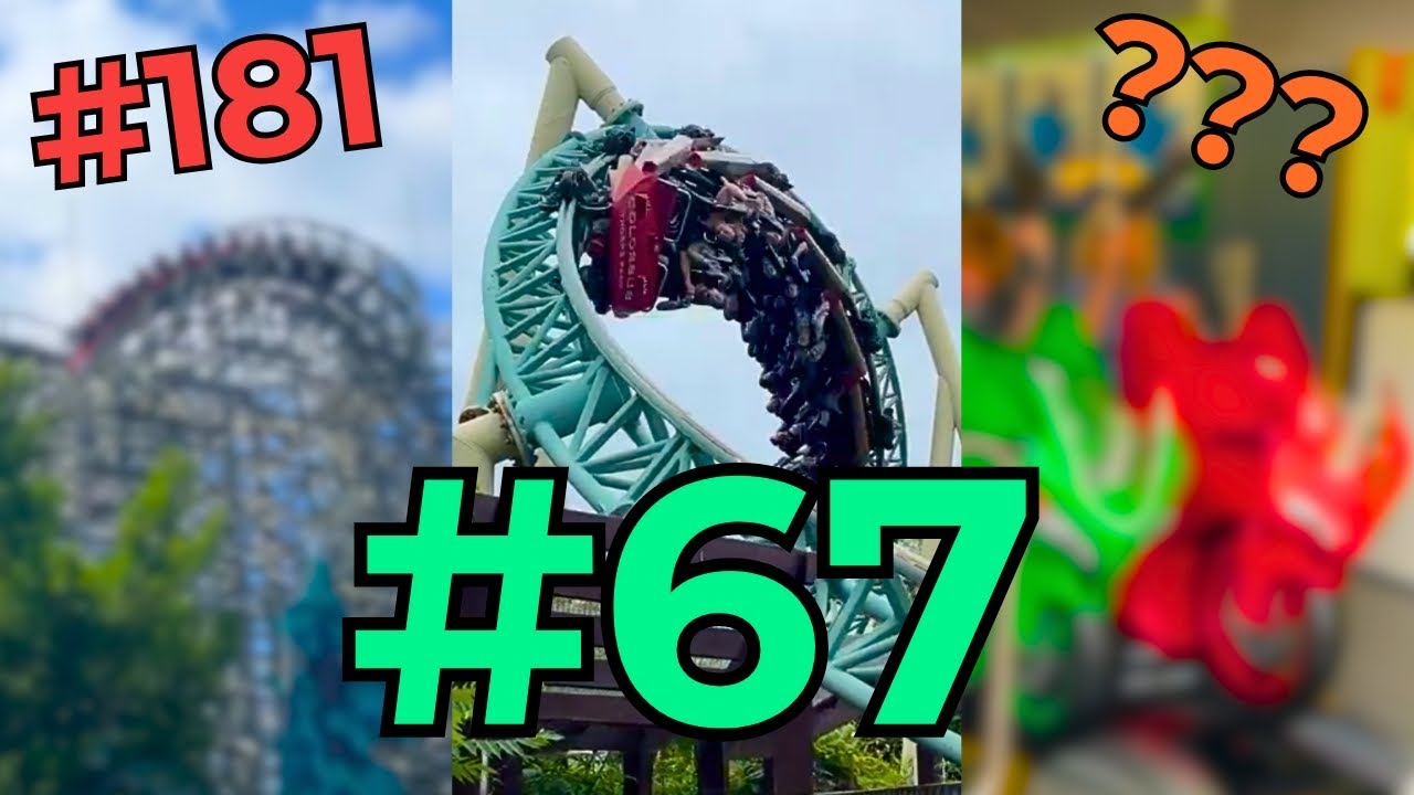 My Coaster Rankings 2025 Edition!!! (186-51)