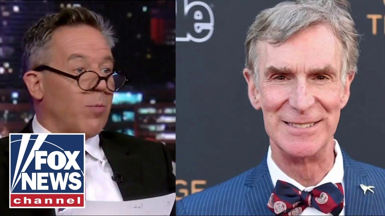 Gutfeld reacts to 'cringeworthy' Bill Nye video with Biden