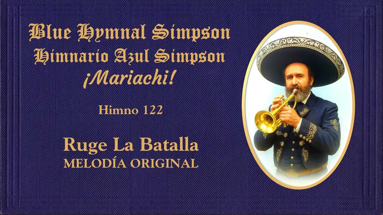 BLUE HYMNAL SIMPSON ORIGINAL (Himnario Azul Simpson - Mariachi)  