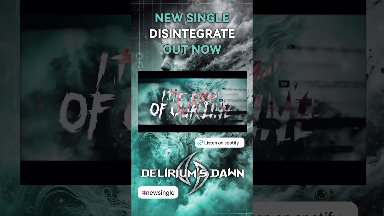 OUR NEW SINGLE DISINTEGRATE 