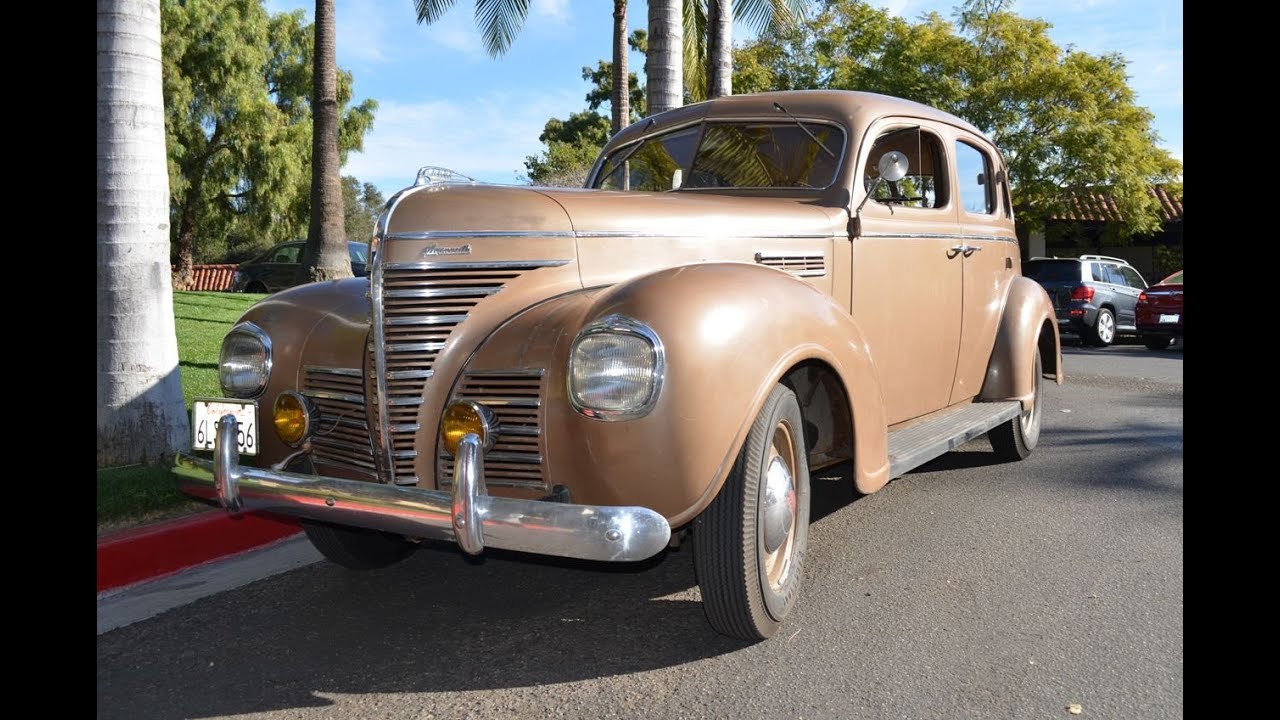 SOLD: 1939 Plymouth Sedan CA Family Owned Since New!