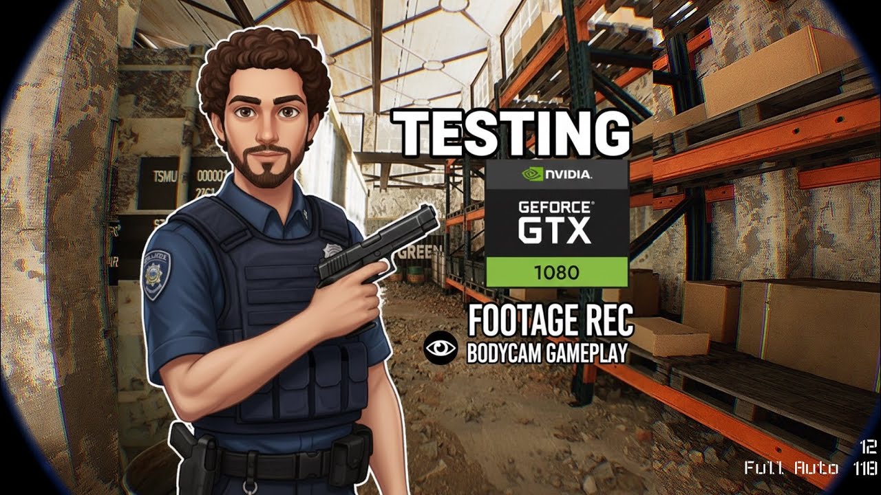 Realistic Bodycam First Person Shooter on Gtx 1080 - Footage Rec 4k 