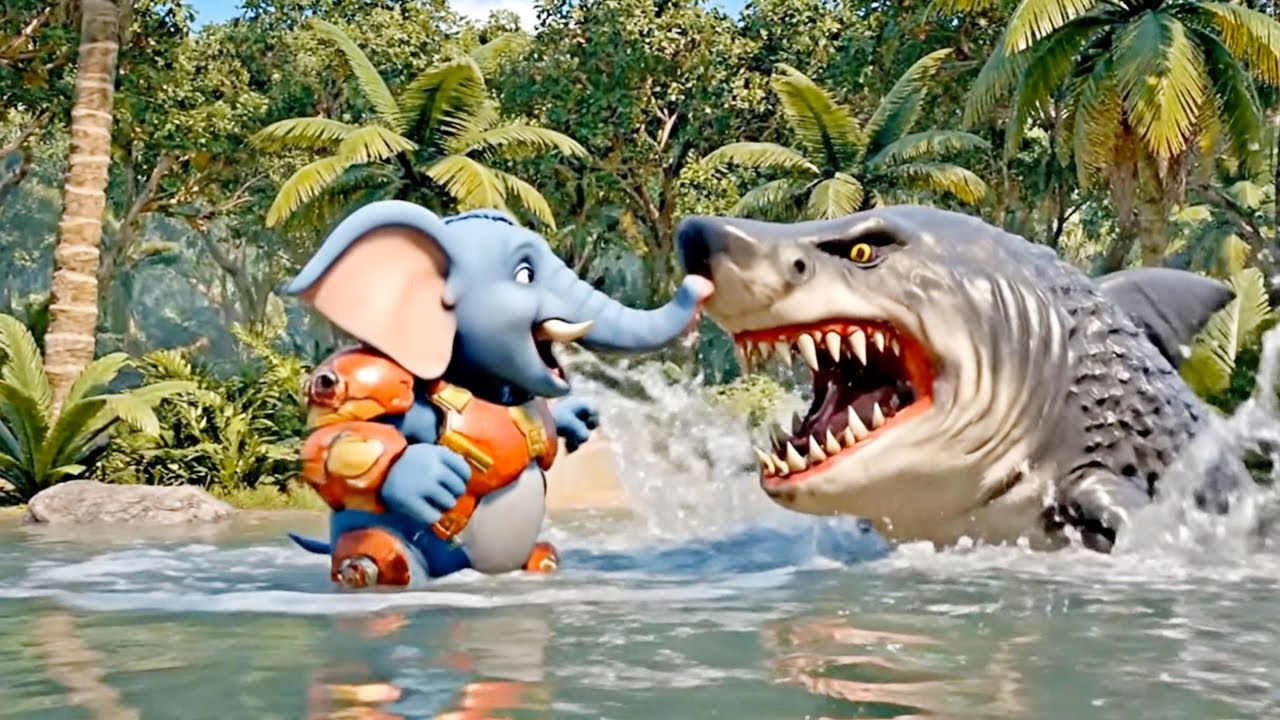 Going to search for a secure family is full of challenges along the road 3D Animal Adventure Story